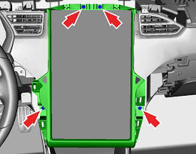 Media Control Unit - Touch Screen (Remove and Install)