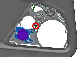 Tweeter - Rear Door - LH (Remove and Replace)