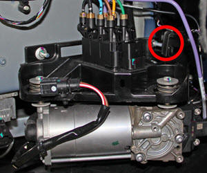 Compressor - Air Suspension (Remove and Replace)