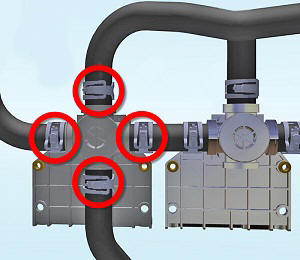 4 Way Coolant Valve - Series/Parallel (Remove and Replace)