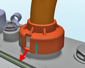 HV Harness - Charger to Charge Port (Remove and Replace)