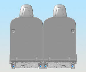 Seat Assembly - 3rd Row (Remove and Replace)