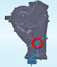 TXV Valve - Evaporator - Rear (Remove and Replace)