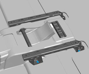 Riser - Front Seats - Inner (Remove and Replace)