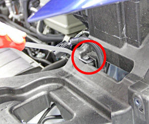 Bracket - Headlamp Support - LH (Remove and Replace)