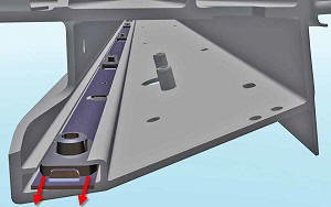 Retainer - Sill - Front - LH (Remove and Replace)