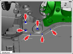 Subframe Assembly - Rear (Remove)