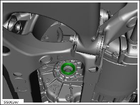 Rear Oil Seal - Differential to Halfshaft Assembly - Large Drive Unit - LH (Remove and Replace)