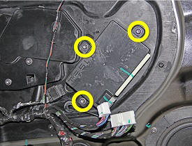 Module - Rear Door Controller- LH (Remove and Replace)
