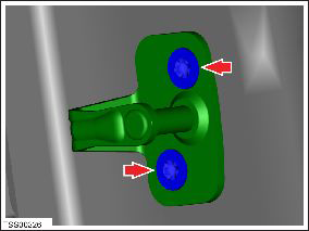 Striker - Door - Front - LH (Remove and Replace)