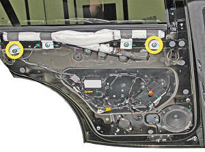 Curtain Air Bag - 2nd Row - LH (Remove and Replace)