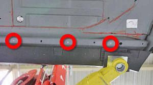 Retainer - Sill - Front - LH (Remove and Replace)