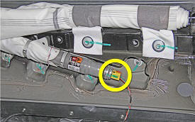 Curtain Air Bag - 2nd Row - LH (Remove and Replace)