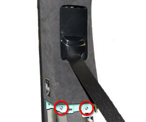 Trim - B-Pillar - Upper - LH (Remove and Replace)