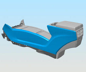 Trim - Center Console - Side - LH (Remove and Replace)