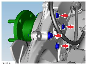 Hub - Front - LH (Remove and Replace)