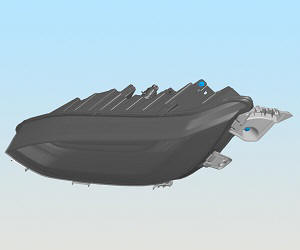 Headlight Assembly - LH (Remove and Replace)