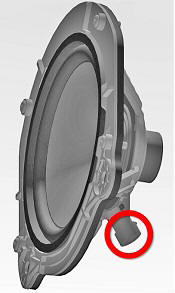 Speaker - Rear Door - LH (Remove and Replace)