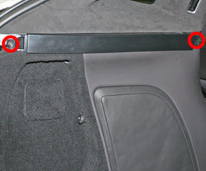 Trim - C-Pillar - Mid - LH (Remove and Replace)