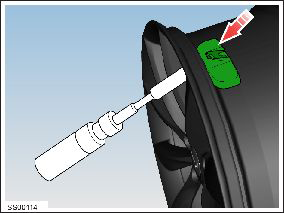 Wheel Sensor - TPMS (Remove and Replace)