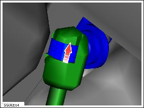 Hinge - Hood - LH (Remove and Replace)