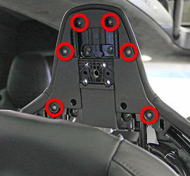 Motor - Headrest - Driver's (Remove and Replace)