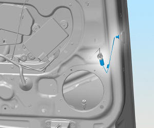 Pinch Sensor (2nd row) - Front - LH (Remove and Replace)