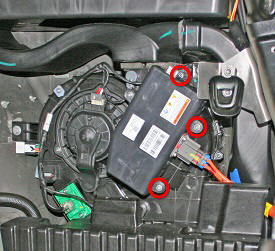 Heater - Rear PTC (Remove and Replace)