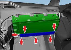 Glove Box (Remove and Replace)