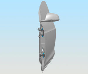 Door Assembly - Front - LH (Remove and Replace)