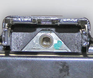 Inboard view of gearbox