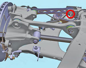 Toe Link Assembly - Rear - LH (Remove and Replace)