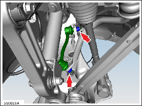 Link - Sway Bar - Front - LH (Remove and Replace)