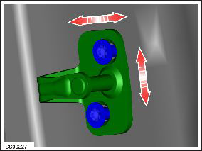 Striker - Door - Front - LH (Remove and Replace)