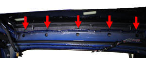 Door Glass - Rear - Upper - LH (Remove and Replace)