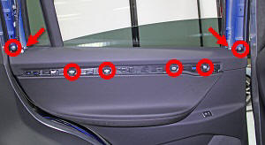Panel - Door Trim - LH - Rear (Remove and Install)