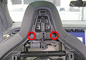 Motor - Headrest - Driver's (Remove and Replace)