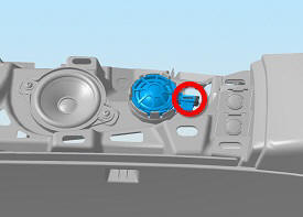 Tweeter - Liftgate - LH (Remove and Replace)