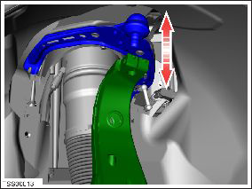 Knuckle - Suspension - Front - LH (Remove and Replace)