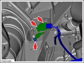 Sensor - Ride Height - Front - LH (Remove and Replace)