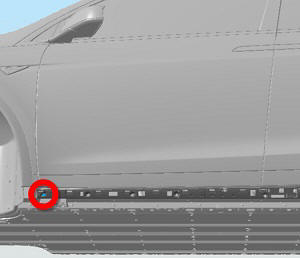 Carrier - Rocker Panel - LH (Remove and Replace)