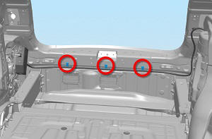 HV Harness - Charger to Rear PTC Heater (Remove and Replace)