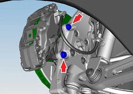 Brake Rotor - Front - LH (Remove and Replace)