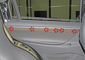 Panel - Door Trim - LH - Rear (Remove and Install)