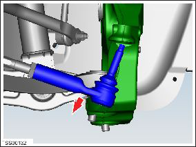 Knuckle - Suspension - Front - LH (Remove and Replace)