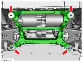 Subframe Assembly - Rear (Remove)