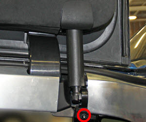 Racetrack Trim - Rear - LH (Remove and Replace)