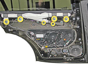 Curtain Air Bag - 2nd Row - LH (Remove and Replace)