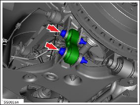 Integral Link - Rear - LH (Remove and Replace)