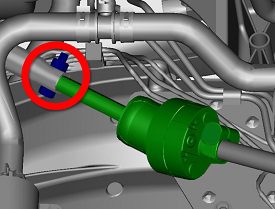 Shaft - Steering Column - Intermediate Upper (Remove and Replace)